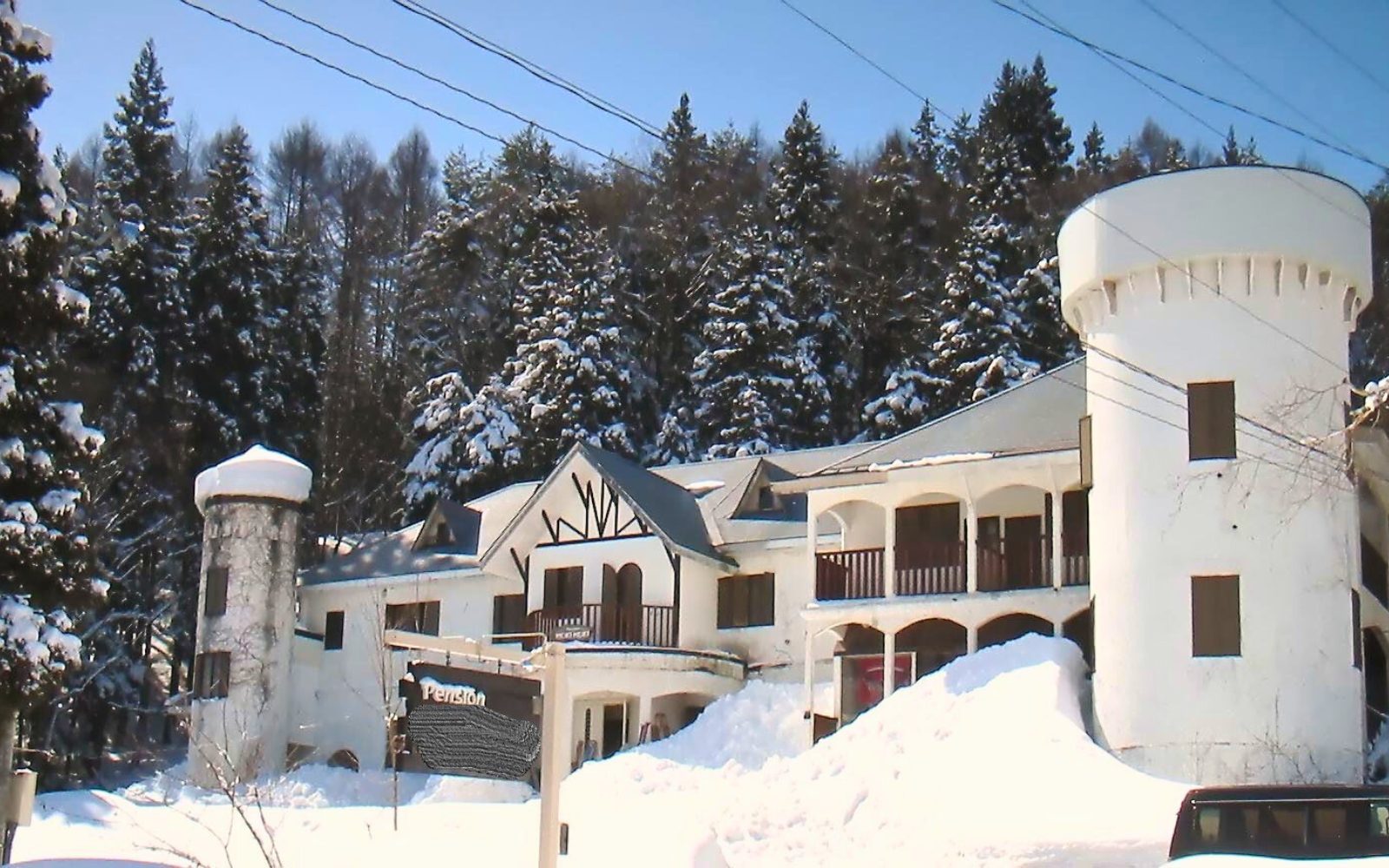 夜発宿泊付バス／シャトーテル北志賀（外観）